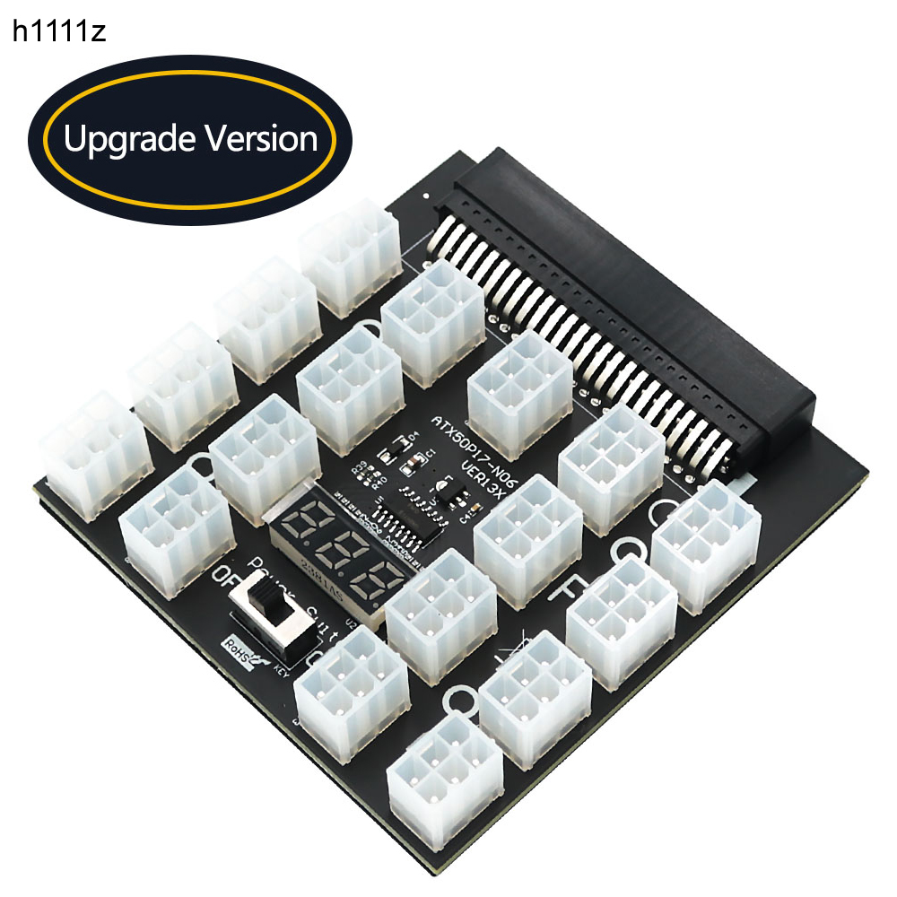 2400W Server Psu Breakout Board - PCI-E 12V 50Pin Để ATX 17