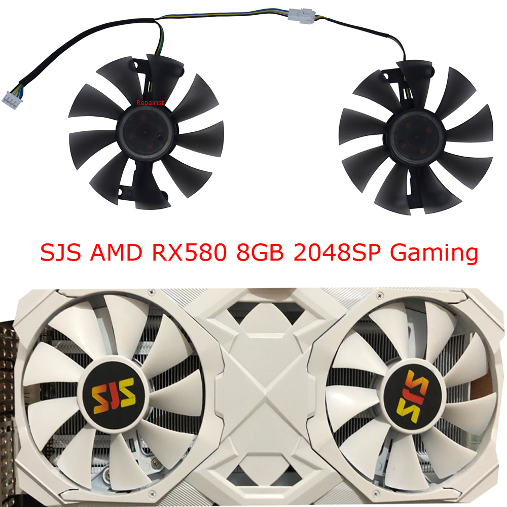 2Pcs/Set,GA91S2H,Video Card Fa - đánh giá và giá Rx 580 8Gb 2048Sp Gpu