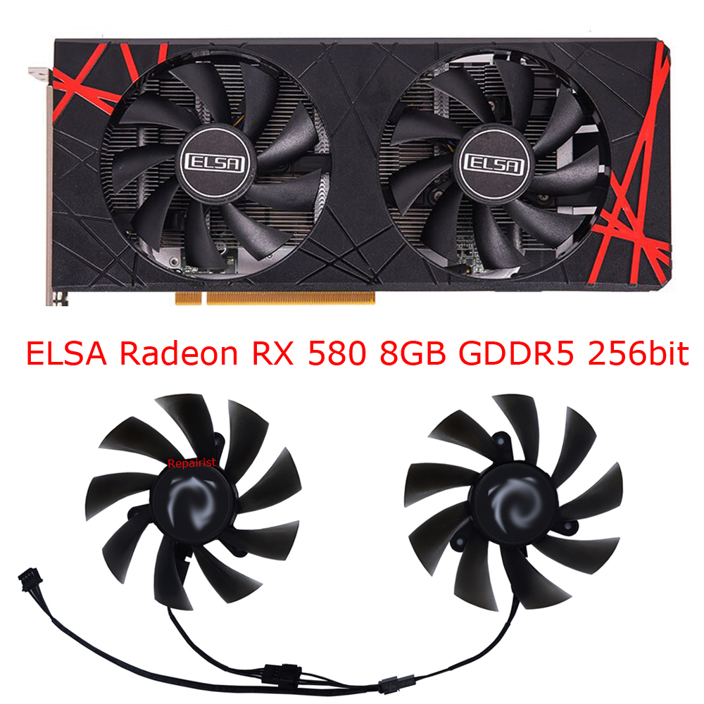 GPU Video Card Fan Graphics Co - đánh giá và giá Rx 580 8Gb 2048Sp Gpu