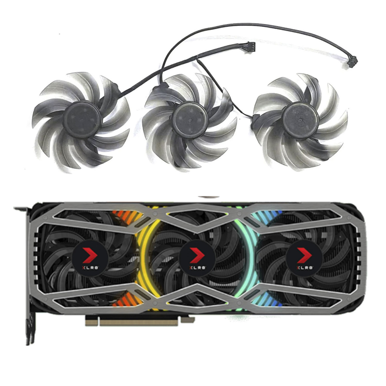 82MM FD8015U12D For PNY RTX 30 - đánh giá và giá Rtx 3090 24Gb Graphics Card
